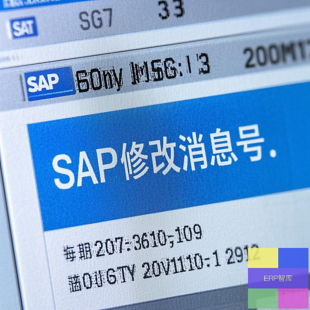 SAP修改消息號大全
